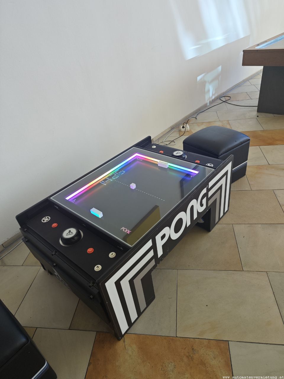 Atari Pong Table (mit 2 Sitzen)