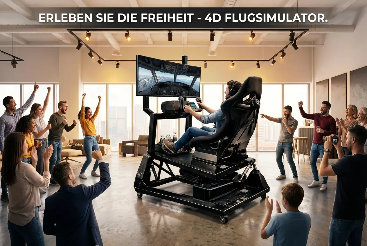 Cockpit Flugerlebnis Simulator