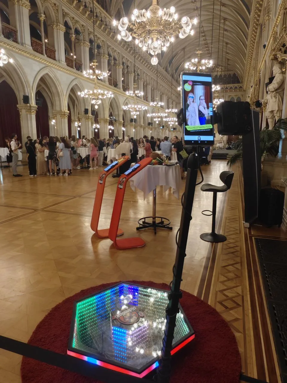 Fotobox Party Setup