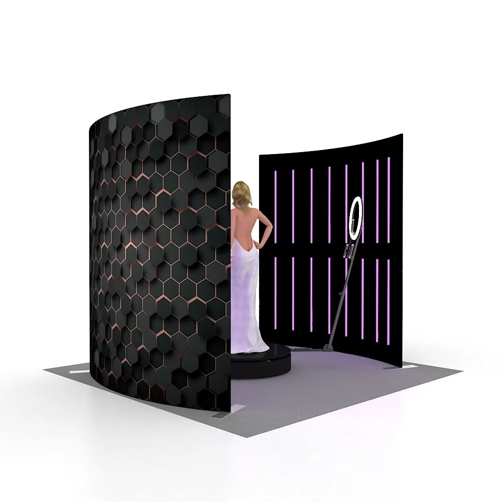 LED Videowall (gebogen)
