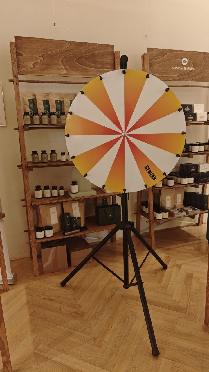 Glücksrad Event