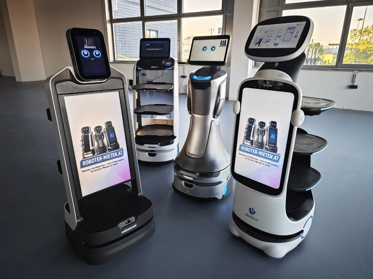 Roboter im Festsaal