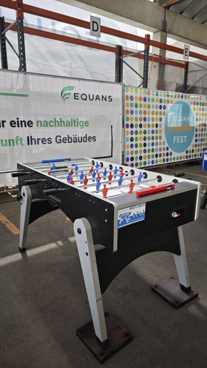 Tischfußball bei Equans Sommerfest Wien
