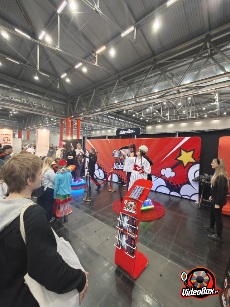 Erlebe unsere 360 Grad VideoBox auf der Vienna Comic Con 2023